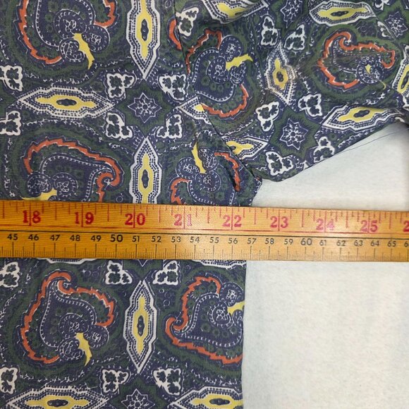 80s Woolrich Womens Button-Up Paisley Large Vintage Deadstock - Picture 7 of 8